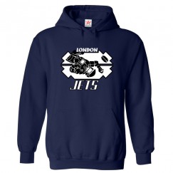 London Jets Sci-Fi Dwarfs Retro Unisex Kids and Adults Pullover Hoodie									 									 									